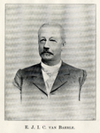 103920 Portret van E.J.I.C. van Baerle, geboren 1844, lid van de gemeenteraad van Utrecht (1892-1900), lid van ...